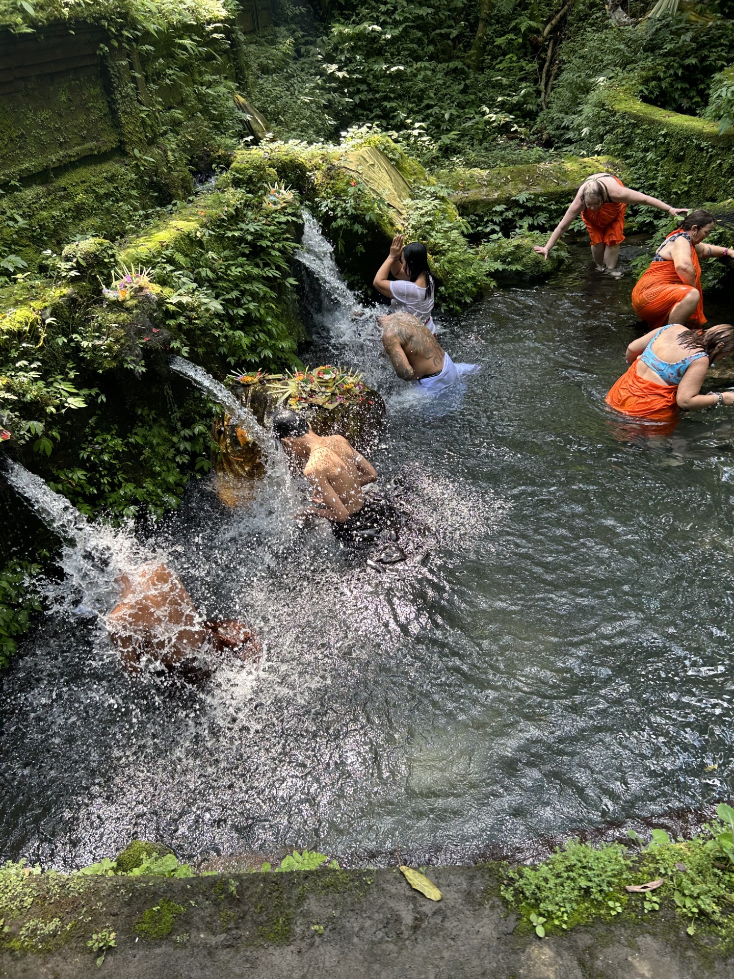 2nd Place: Savanna Davis  Tirta Empul Temple water purification ceremony in Tempaksiring, Bali.
