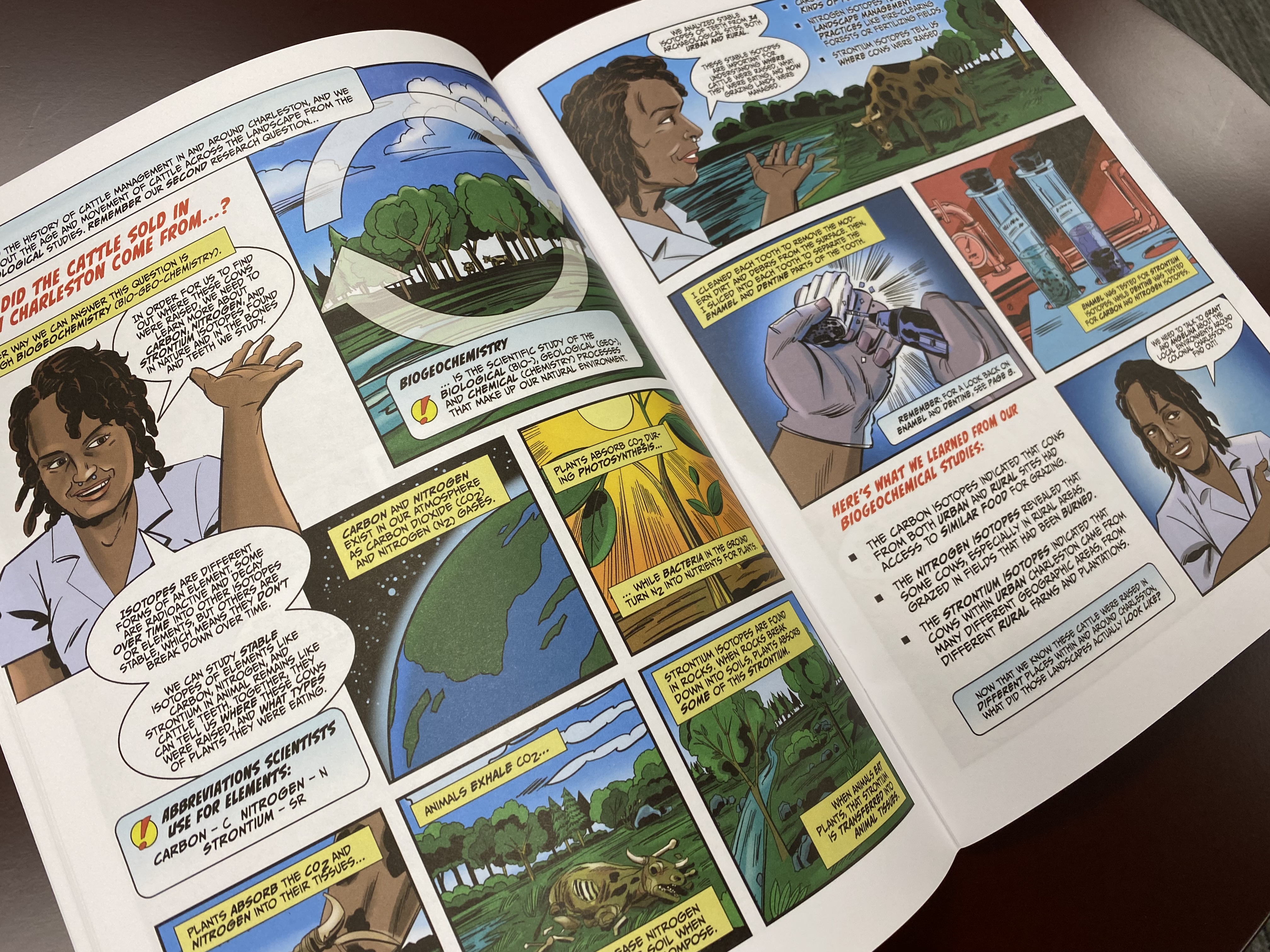 comic pages