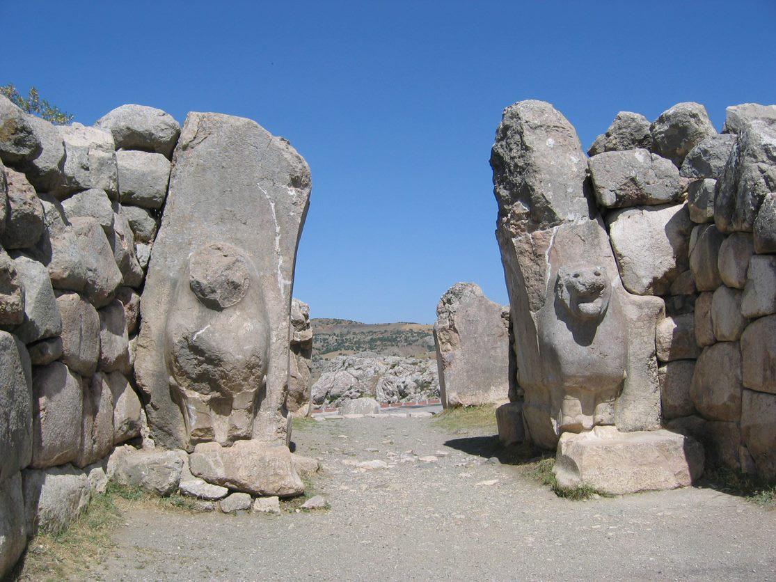 Lion Gate Bogazoy/Hattusha: photo by Benjamin Anderson