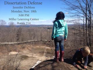 Dissertation Defense - Jennifer DeMoss