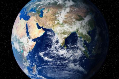 space view of earth
