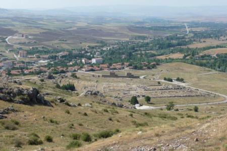 view towards Bogazkoy landscape