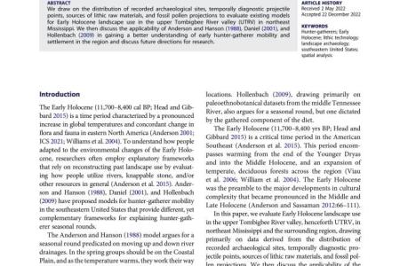 first page of article